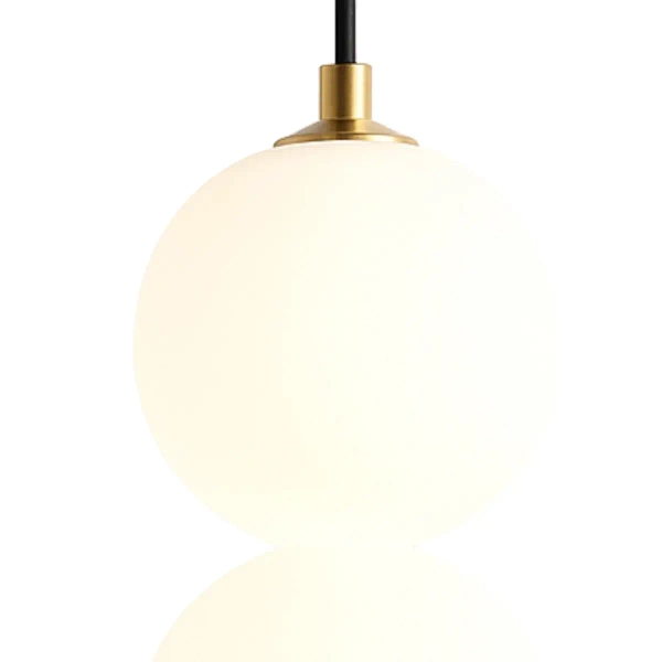 Wisząca lampa do sypialni Pontti LWKM2 LED 6W 3000K kule złoty