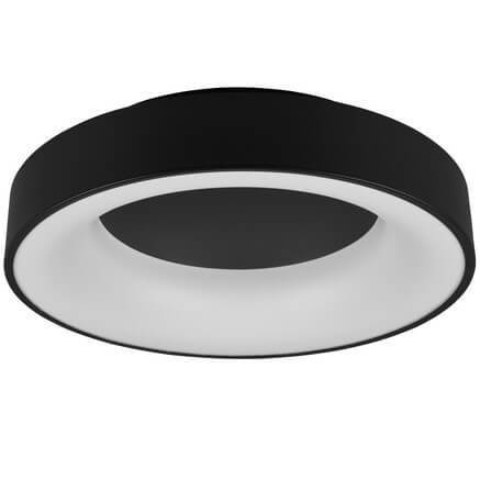 LAMPA plafon AVELON DL132671210 Trio sufitowa OPRAWA okrągła LED 27W 3000K metalowa czarna