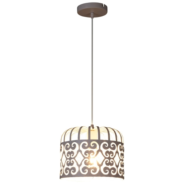 LAMPA wisząca ALESSANDRA 2161 Rabalux ażurowa OPRAWA metalowy zwis vintage biały