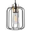 Industrialny kinkiet nad łóżko Galaxy 4742 TK Lighting druciany czarny złoty