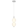 Kulista lampa wisząca Palmas QN-PALMAS-2MP-PN LED 20W 3000K biała
