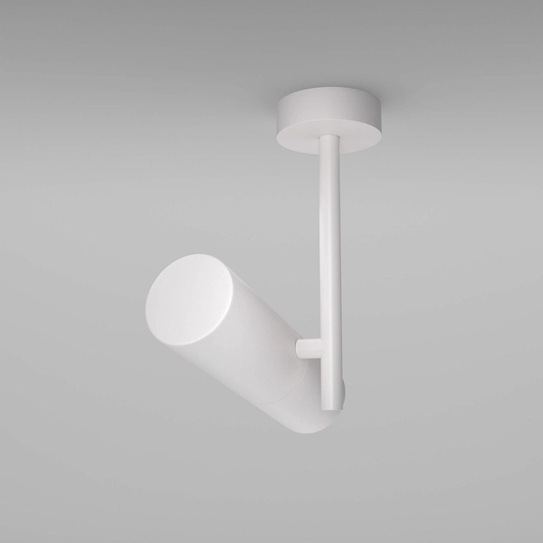 Regulowana lampa sufitowa Elti C020CL-01W Maytoni na wysięgniku biała