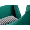 Tapicerowany fotel Hampton Velvet MSE011000304.P02V35 ciemnozielony pepitka
