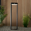 Stojąca lampa solarna Dannah 96936 LED 5,88W 3000K IP44 czarny