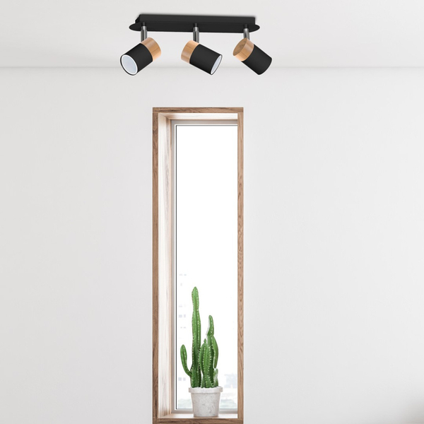 Regulowana LAMPA sufitowa JOKER MLP6304 Milagro metalowa OPRAWA reflektorki plafon industrialny tuby czarne