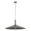 Lampa wisząca Capri 41013 Sigma talerz do sypialni metalowa srebrna