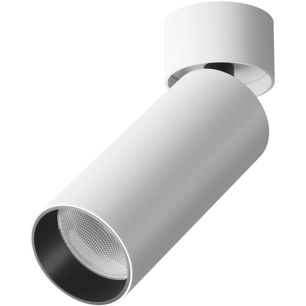 Lampa sufitowa tuba Focus C055CL-L12W4K-W-W LED 12W 4000K biała