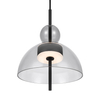 Lampa zwisająca Bangkok MOD185PL-L11B3K1 LED 12W 3000K czarny szary
