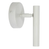 Modernistyczna lampa ścienna Sopel 41203 do salonu szara beżowa