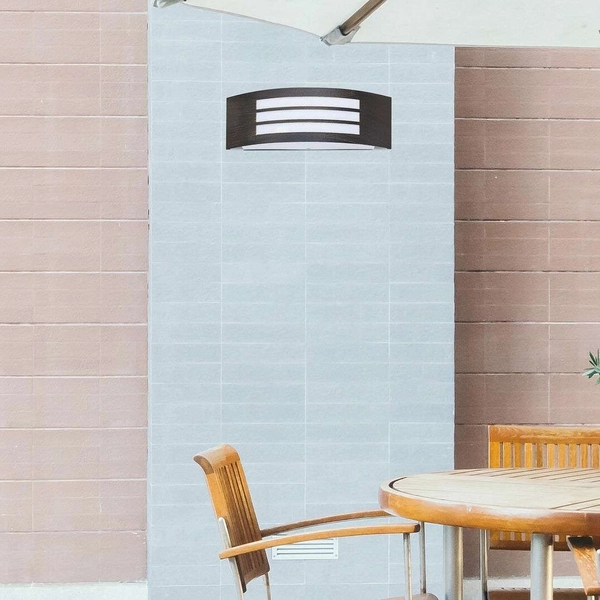 Zewnętrzna LAMPA ścienna ROMA 8511 Rabalux ogrodowa OPRAWA elewacyjna IP44 antyczne złoto biała