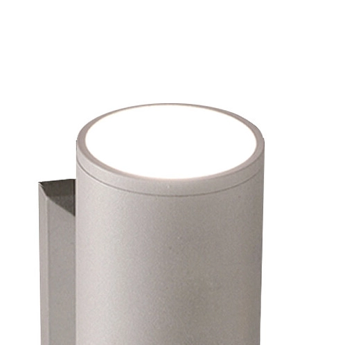 Szary downlight zewnętrzny Negro 4425 tuba elewacyjna outdoor