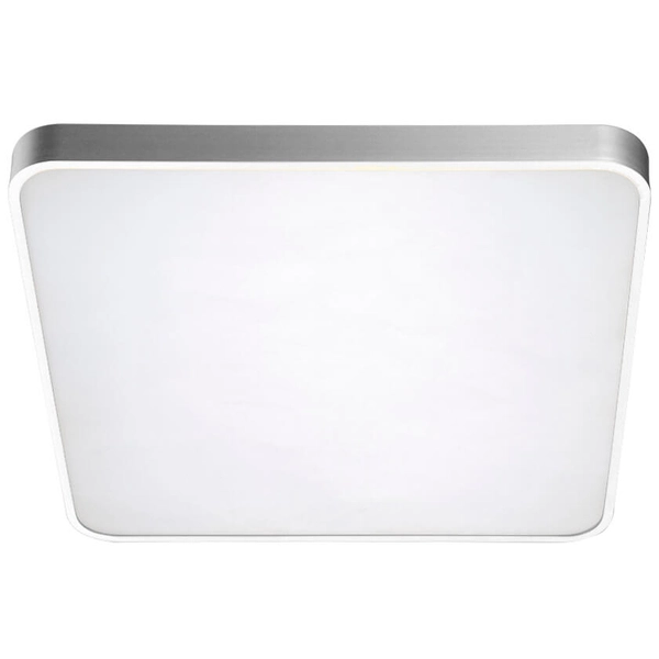 Plafon sypialniany Quadro AZ2758 LED 60W 2700-6500K kwadratowy srebrny