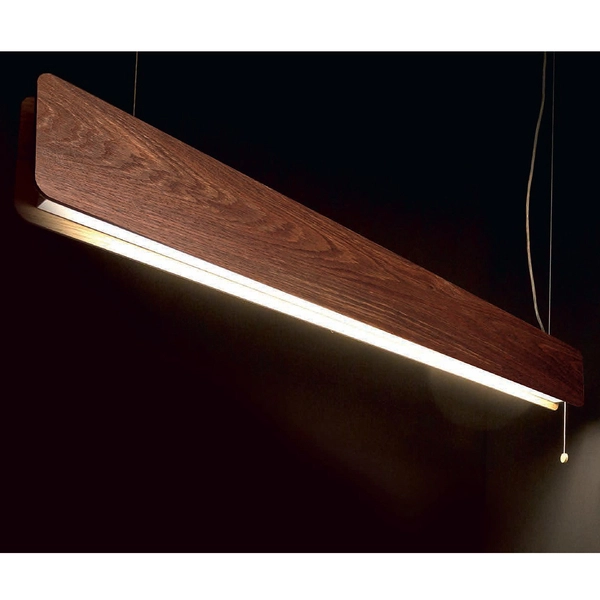 Salonowa belka wisząca Oslo 7522 drewniana do sypialni nad łóżko