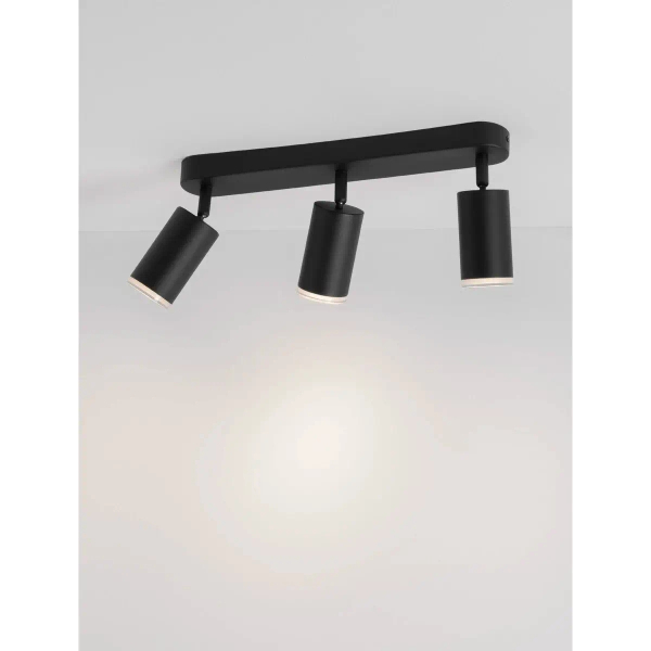 Ruchome reflektorki sufitowe ZENFARO LE45679 czarna