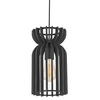 Lampa wisząca do salonu Kymi B 10574 Nowodvorski klatka czarna