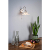 Lampa ścienna do jadalni Hadano HAD0761-04 Dar Lighting przezroczysta chrom