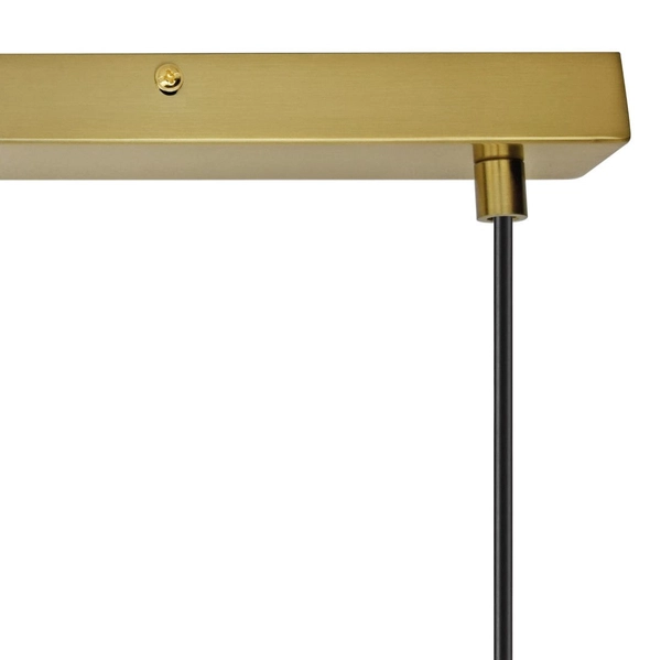 Nowoczesna LAMPA wisząca NAPOLI 318718 Polux minimalistyczny zwis na listwie złoty