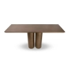 Złota konsolaTIDAL MM001501100370 metalowa do salonu 150cm
