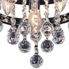 Glamour lampa sufitowa Pallas LED 20W 4000K salonowa chrom biała