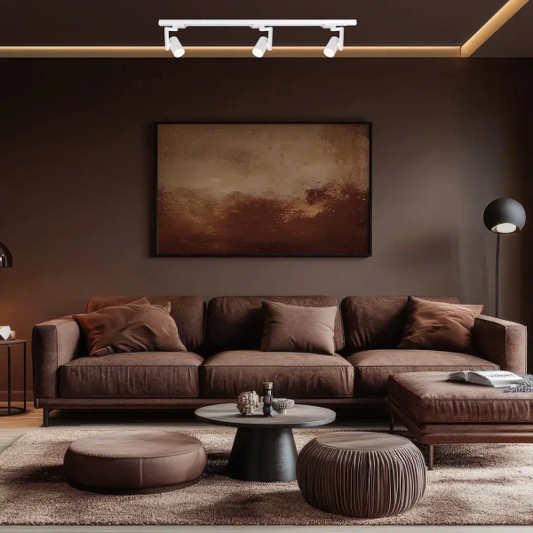 Szynoprzewodowa lampa trójobwodowa Hang Track ML2282 biały