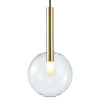 Kulista lampa wisząca NIKO GOLD ML0328  do jadalni kula złota