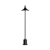 Lampa stojąca ogrodowa Brezza ABR-SOB-6W LED 6W IP65 słupek czarny