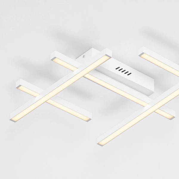 Ściemnialna lampa sufitowa TUMBES LE44474 LED 42W 3000K frame białe