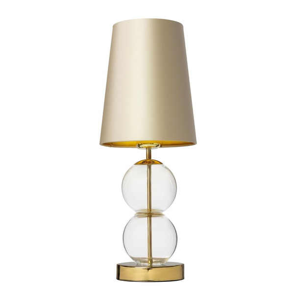 Sypialniana lampa szampańska COCO 41091107 abażurowa lampka nocna