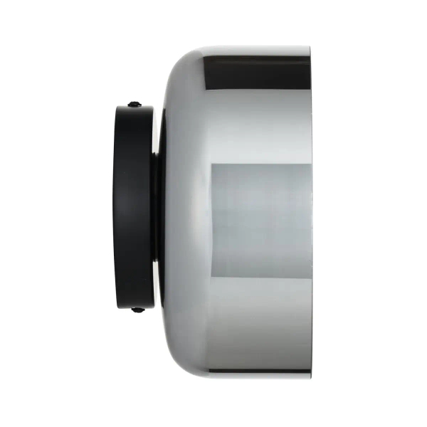 Kinkiet ścienny DONUT ST-5072W złoty dymiony metalowy szklany LED 6W na korytarz