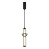 Lampa zwisająca Bruni PND-27372-1-19W-BK Italux LED 19W 3000K przydymiona szara