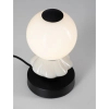 Ceramiczna lampka stołowa MONRETA LE45238 LED 6W 3000K szara biała