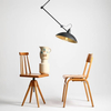 Industrialna lampa sufitowa MELOS 808PL_G1_Z regulacja kopuła czarna