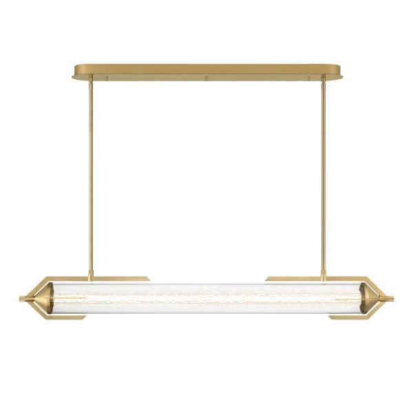 Wisząca lampa szklana tuba Espada QN-ESPADA-LP-BG LED 38W 3000K złoty