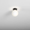 Ścienna lampa biała czarna do łazienki MODERN BALL LED 9W 3000K kulista sufitowa 47000-M930-PW-00-12