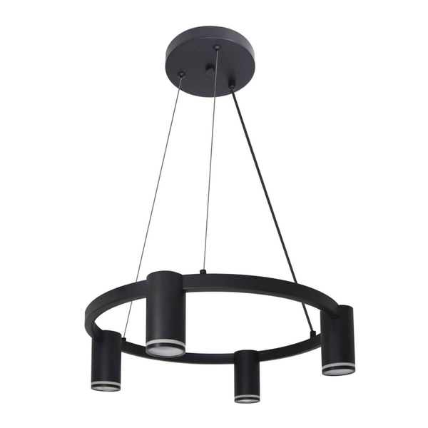 Lampa zwieszana Paris 326195 Polux do salonu metalowy czarny