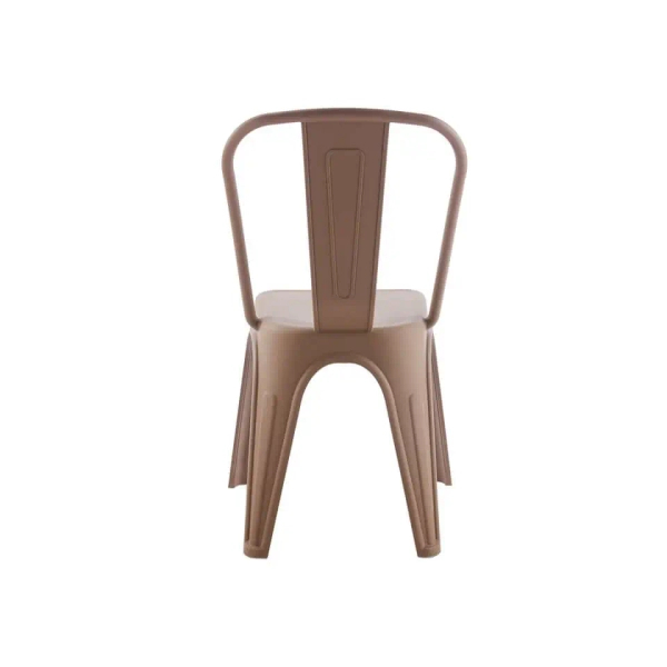 Tarasowe krzesło PARIS brązowe 5900168835801 wys. 86 cm do ogrodu