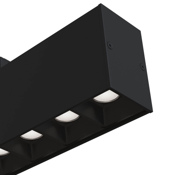 Owalna lampa szynowa ścieżka świetlna Points TR082-1-6W3K-M-B LED 6W 3000K  czarny