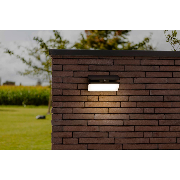 Elewacyjny kinkiet czujnik ruchu AERO 6919501330 LED 8,6W 4000K IP54 czarny