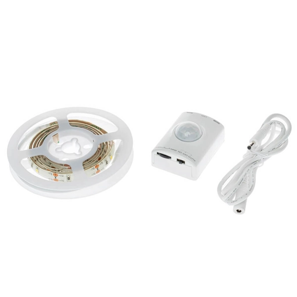 Ledowa taśma z sensorem EKZ0637 LED 2,4W 4000K akumulator IP65 biała