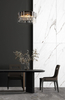 Wisząca lampa glamour Wonderland MOD313PL-04G crystal złota