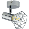 Kinkiet LAMPA ścienna XARA 54802-1 Globo druciana OPRAWA regulowana drut chrom
