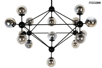 Lampa wisząca Astrifero 15 MSE010100179 balls czarna