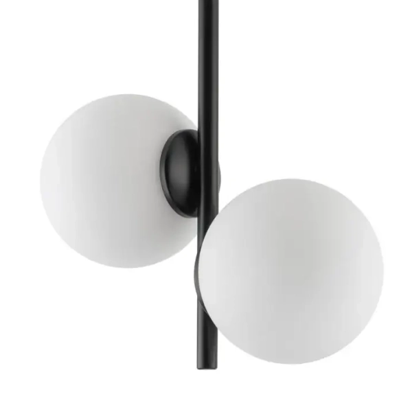 Sufitowa lampa kule KORAL 33637 Sigma molekuły mleczne czarna