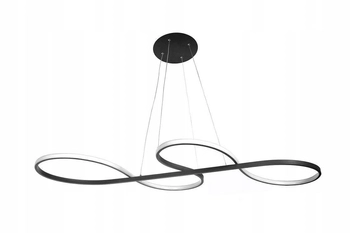 Żyrandol dekoracyjny 838 Domeno LED 60W 3000-6000K metalowy czarny