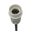 Stołowa lampka beżowa TAKAI 2620015018 1xE27 z abażurem tkaninowa