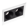Lampa podtynkowa z modułem LED i zasilaczem Modular H180.06 + HM180 2L + HT180 6W ON/OFF Maxlight LED 6W 3000K czarna biała