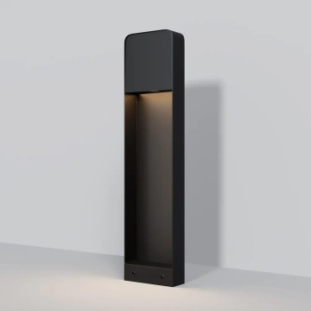 Zewnętrzne lampa stojąca Porte O481FL-L7B3K LED 7W 3000K IP54 czarny