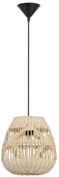 Naturalna lampa wisząca REYNOSA LE42950 hampton beżowa czarna