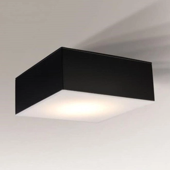Plafon kwadratowy ZAMA 8063 Shilo do łazienki IP44 czarny