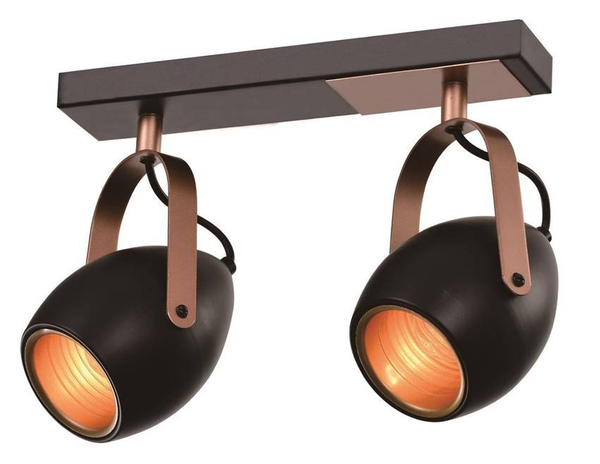 Lampa sufitowa z regulacją Anica 92-81797 Candellux czarna miedziana